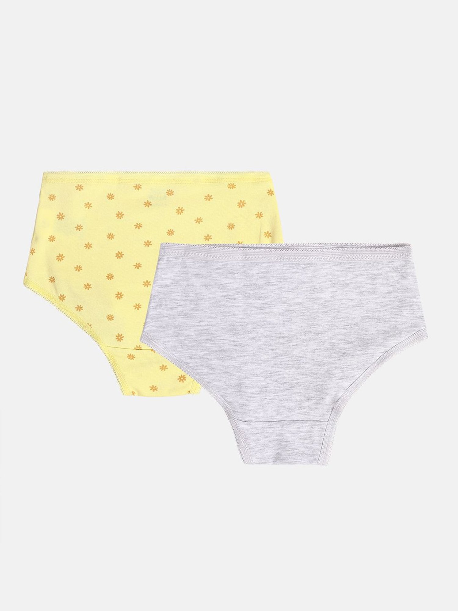 Y&F Kids by Westside Beige Printed Cotton Briefs - Pack of 5