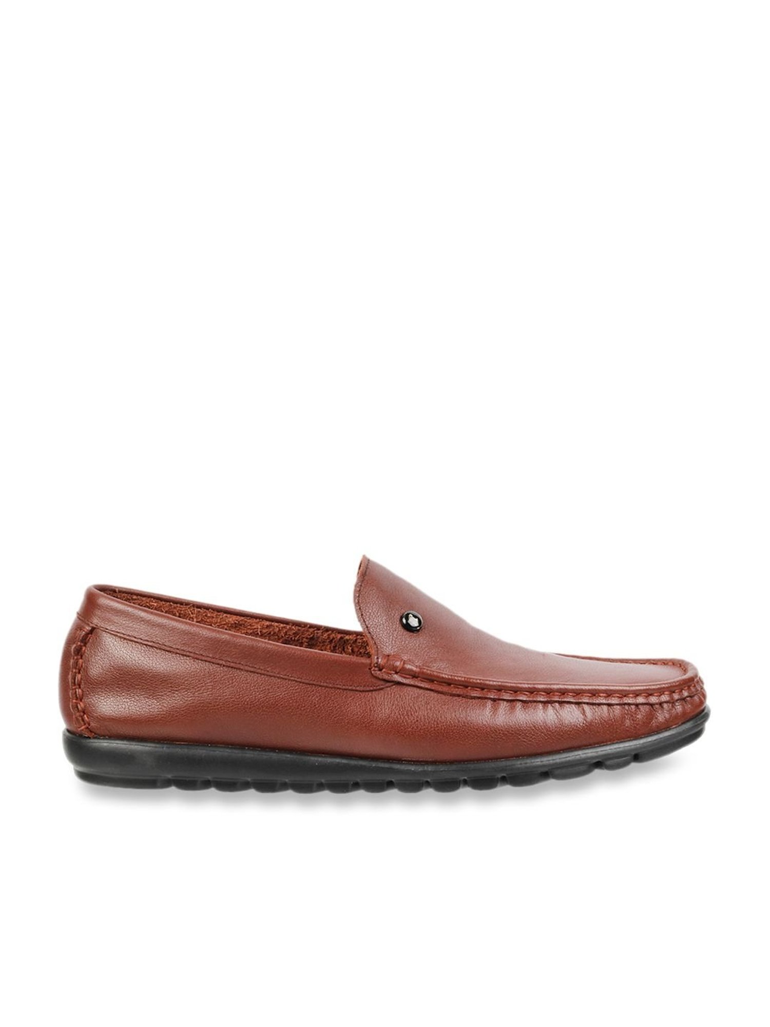 J. Fontini by Mochi Brown Casual Loafers