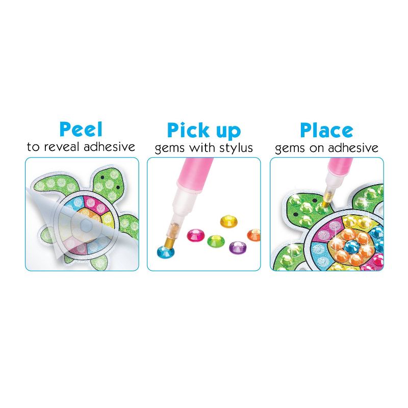 Creativity for Kids Big Gem Diamond Painting Kit - Sea Friends