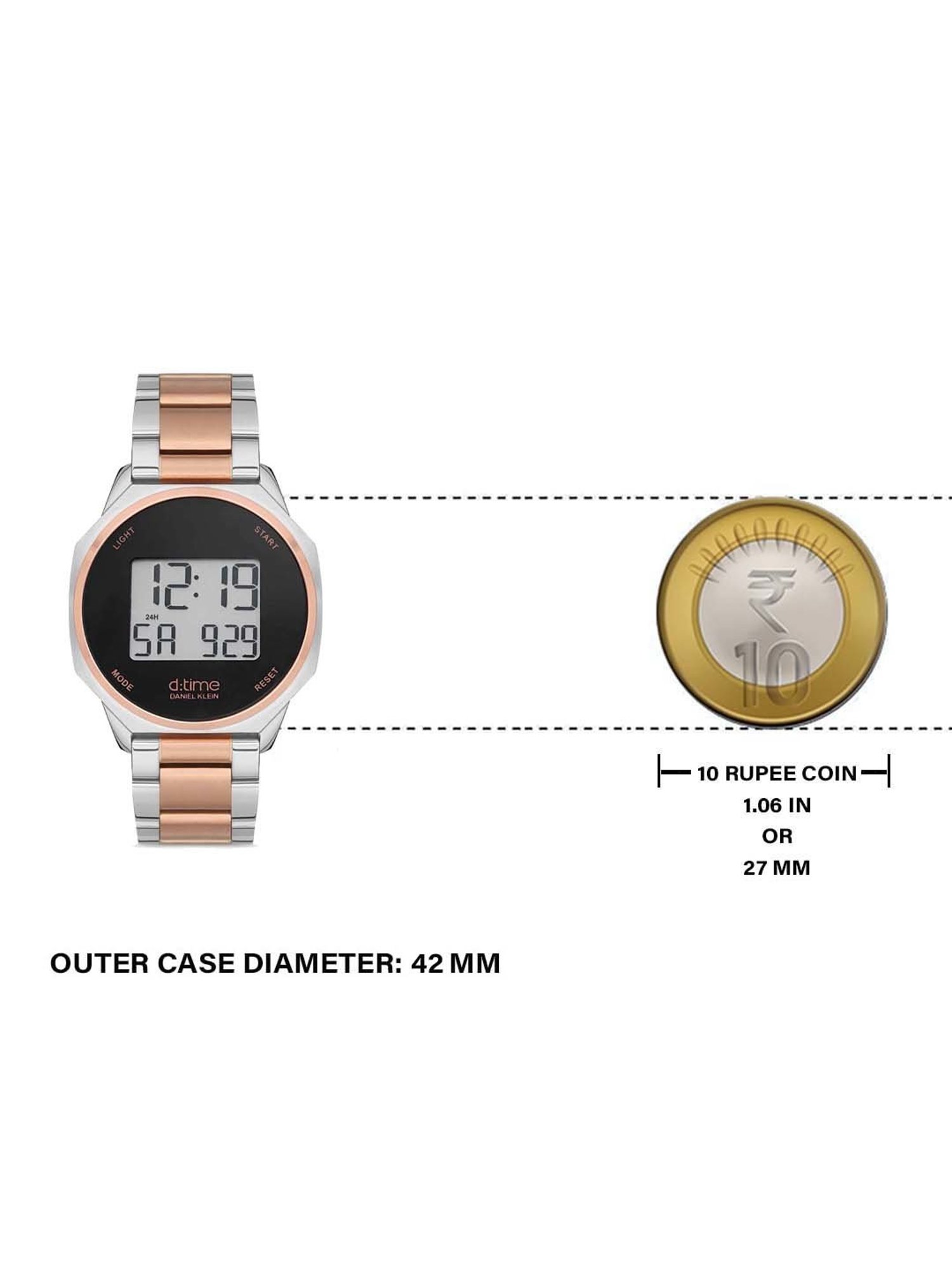 Daniel Klein DK.1.12642-4 D-Time Digital Watch for Men