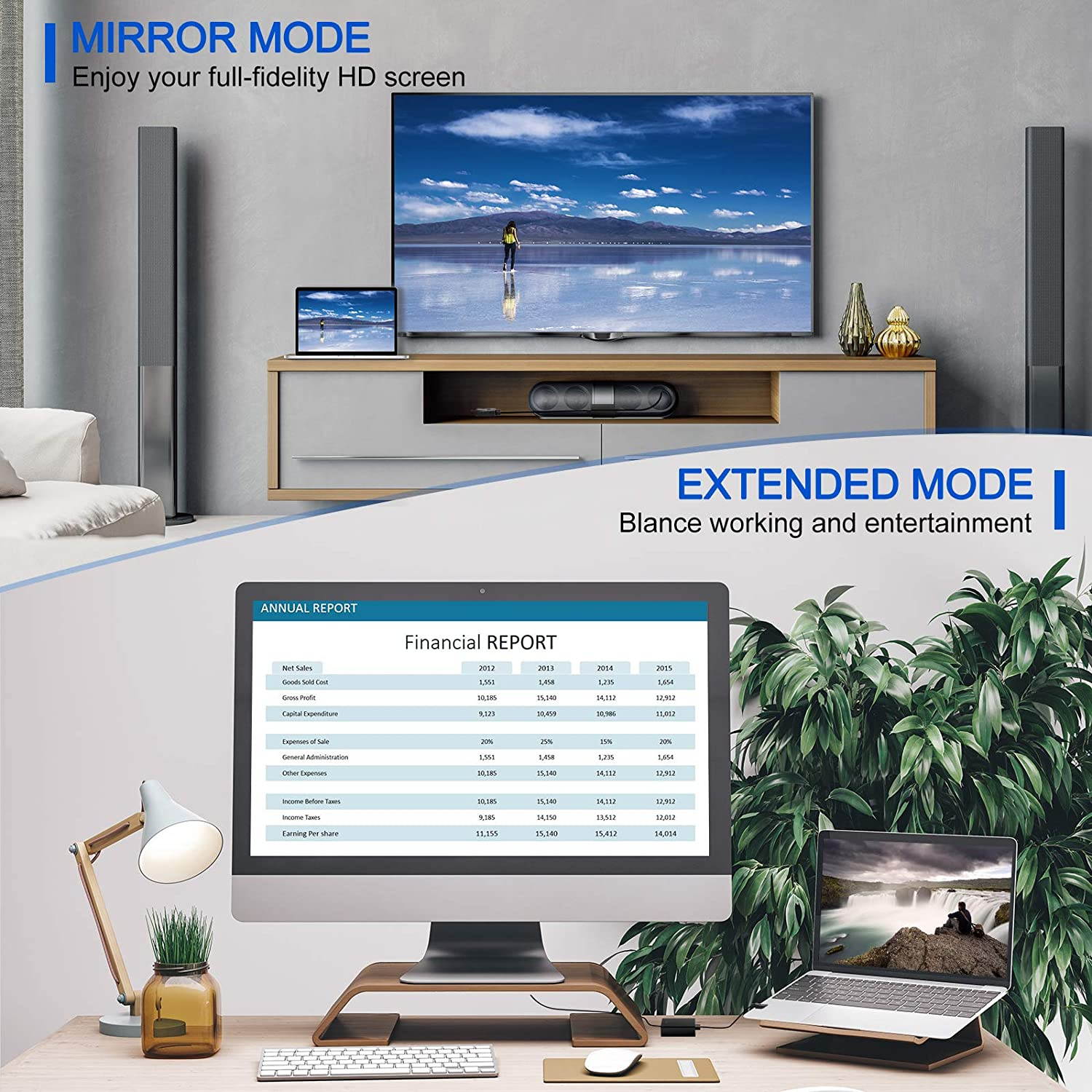 Display Port to VGA, Gold-Plated DisplayPort to VGA Converter Adapter (Male to Female) for Computer, Desktop, Laptop, PC, Monitor, Projector, HDTV, HP, Lenovo, Dell, ASUS and More (3Pack)