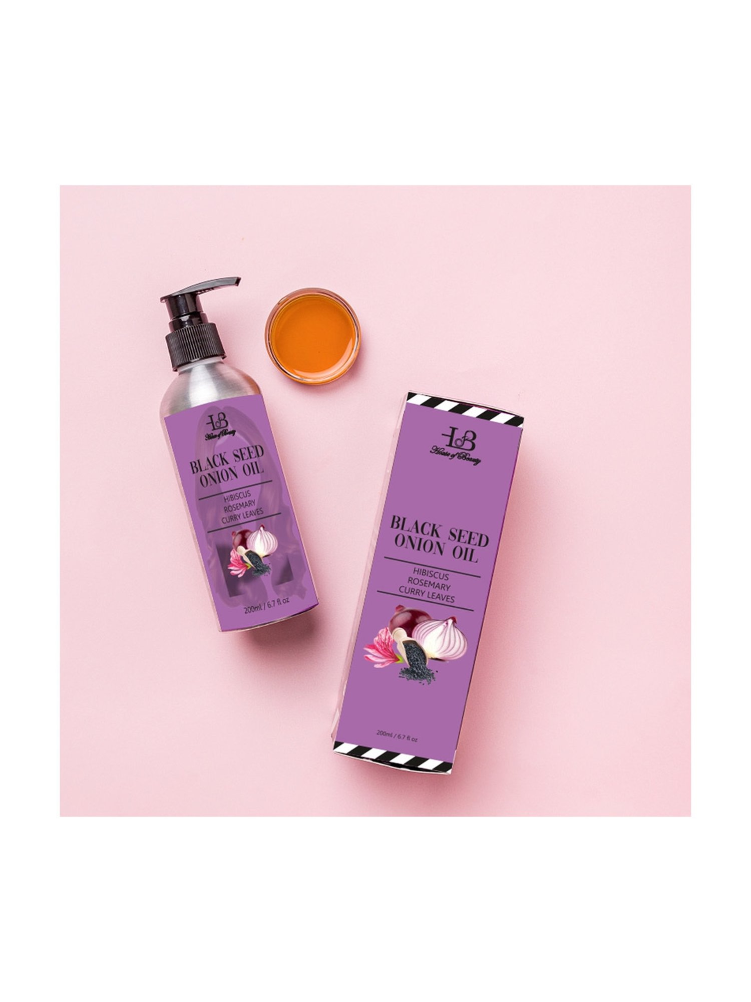 House of Beauty Black Seed Onion Oil - 200 ml