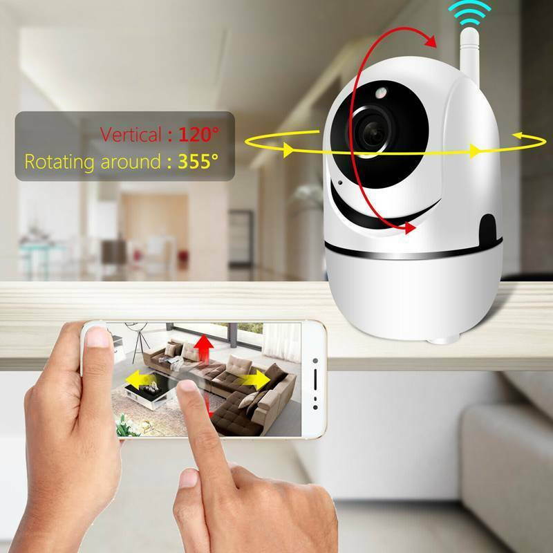 Wireless HD 1080P Pan Baby Pet Monitor Network Security IP Camera IR WiFi Webcam Smart Camera Webcam WiFi Pan-tilt Night Vision Mit MIC Video Camera Baby Monitor Indoor Home Security Camera