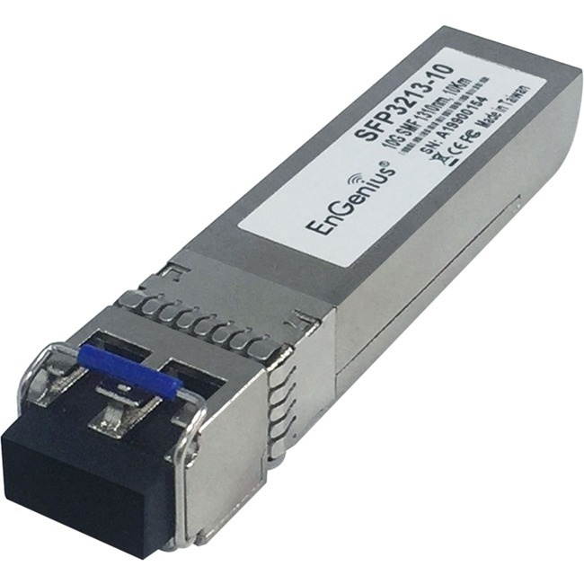 EnGenius - SFP3213-10 - EnGenius SFP+ Transceiver Module - For Data Networking, Optical Network - 1 10GBase-LR Network - Optical Fiber Single-mode - 10 Gigabit Ethernet - 10GBase-LR