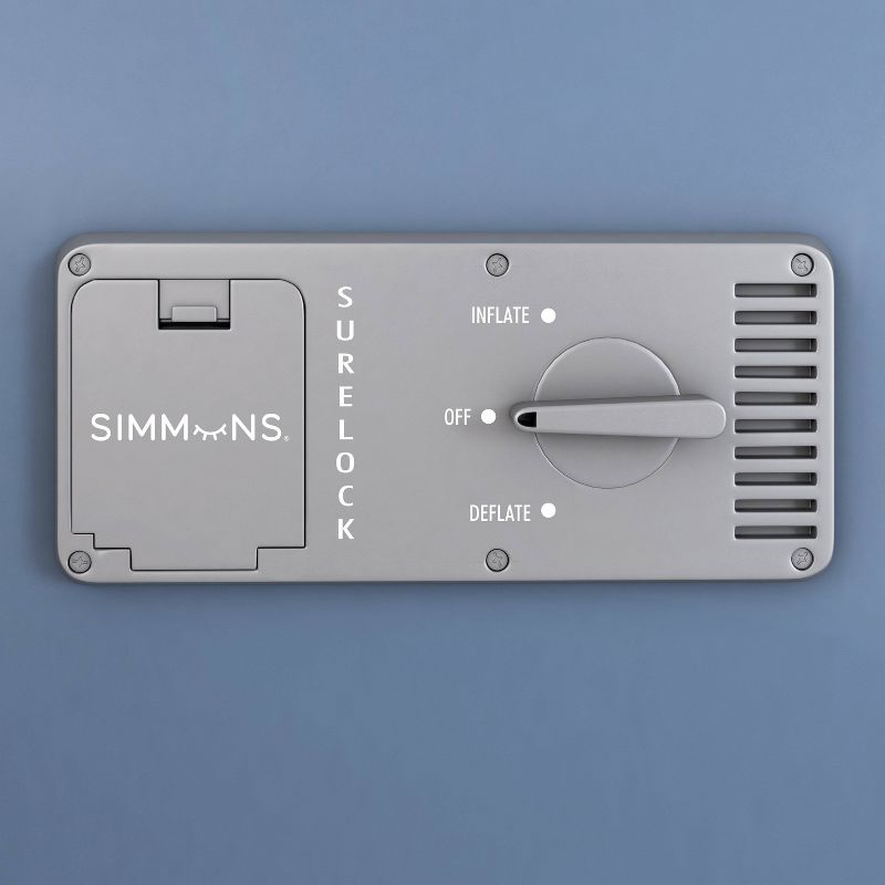 Simmons Rest Aire 17" Comfort Top Anti-Microbial Air Mattress with Built-in Pump - Full