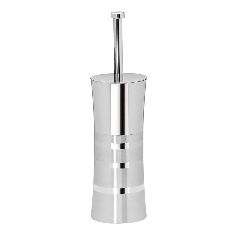 Toilet Brush and Holder Set Stainless Steel - Bath Bliss