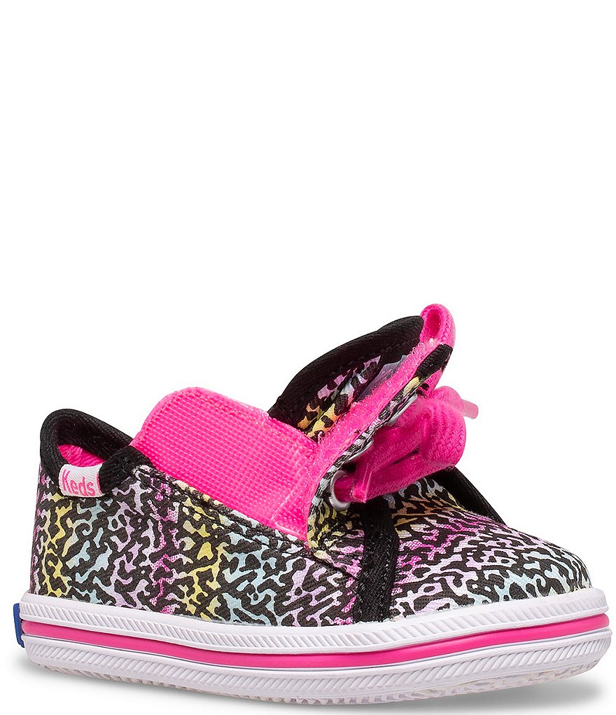 Baby Deer Saddle Oxford Crib Shoes (Infant)