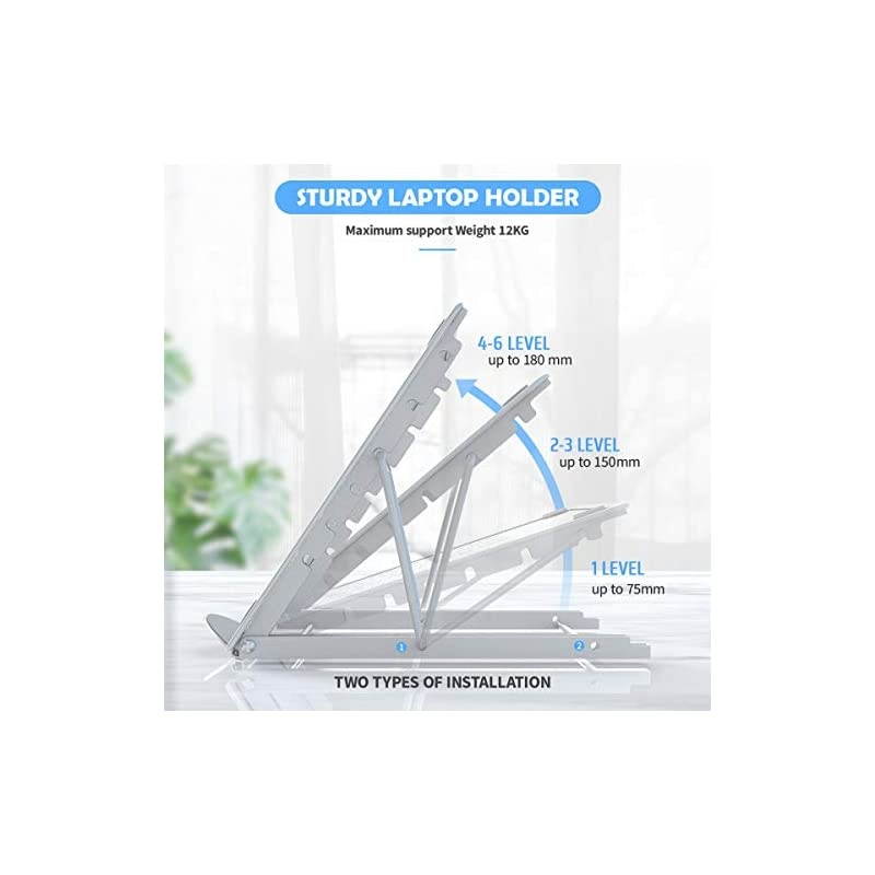 Smart Phone and Tablet Stand - Foldable Vertical and Horizontal Mount for iPhone / iPad / Samsung Galaxy / HTC One and all Mobile Phones Blue