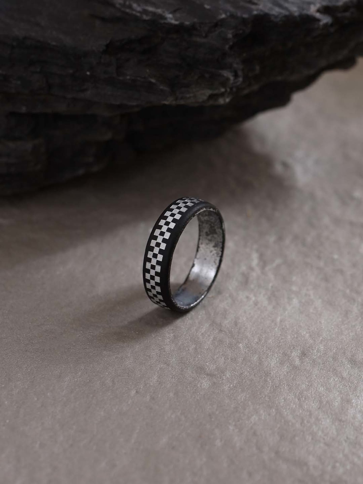 Sohi Silver-Plated Statement Ring