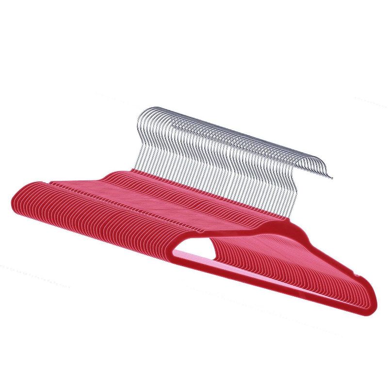 StorageWorks 2+2 Shelves Hanging Closet Organizer Gray