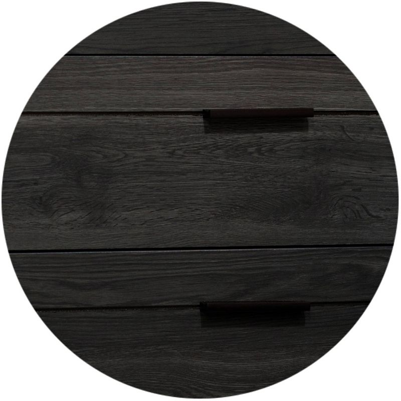 Bilbao Nightstand Gray Oak - South Shore