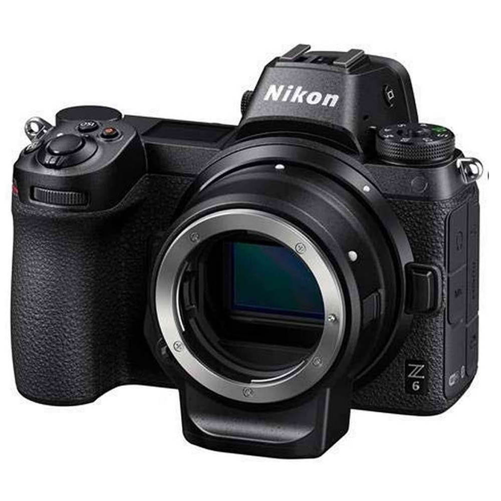 Nikon Z6 FX-Format Mirrorless UHD 4K30 Video Digital Camera (Body Only) with FTZ Mount Adapter