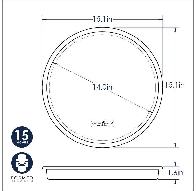 Cuisinart 4pc Mini Pizza Pan Set - CMBM-4PP