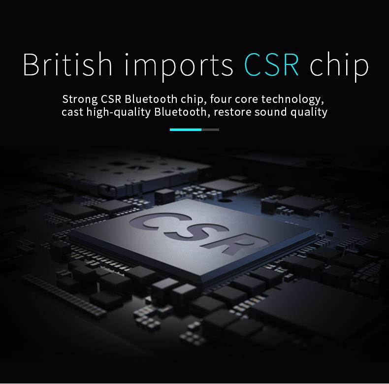 Fineblue F930 Wireless Freedom Business Bluetooth Headset Call Clarity Music No Bound Smart one drag two Bluetooth Earphone - Black