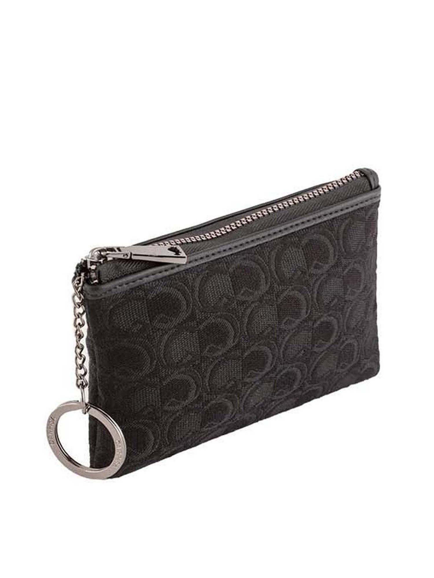 CARPISA Marianna Black Printed Coin Pouch