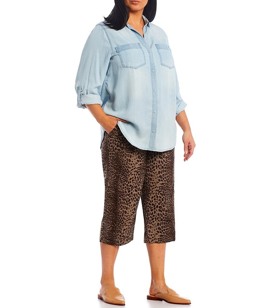 Westbound Plus Size the HIGH RISE fit Denim Skinny Cropped Pants