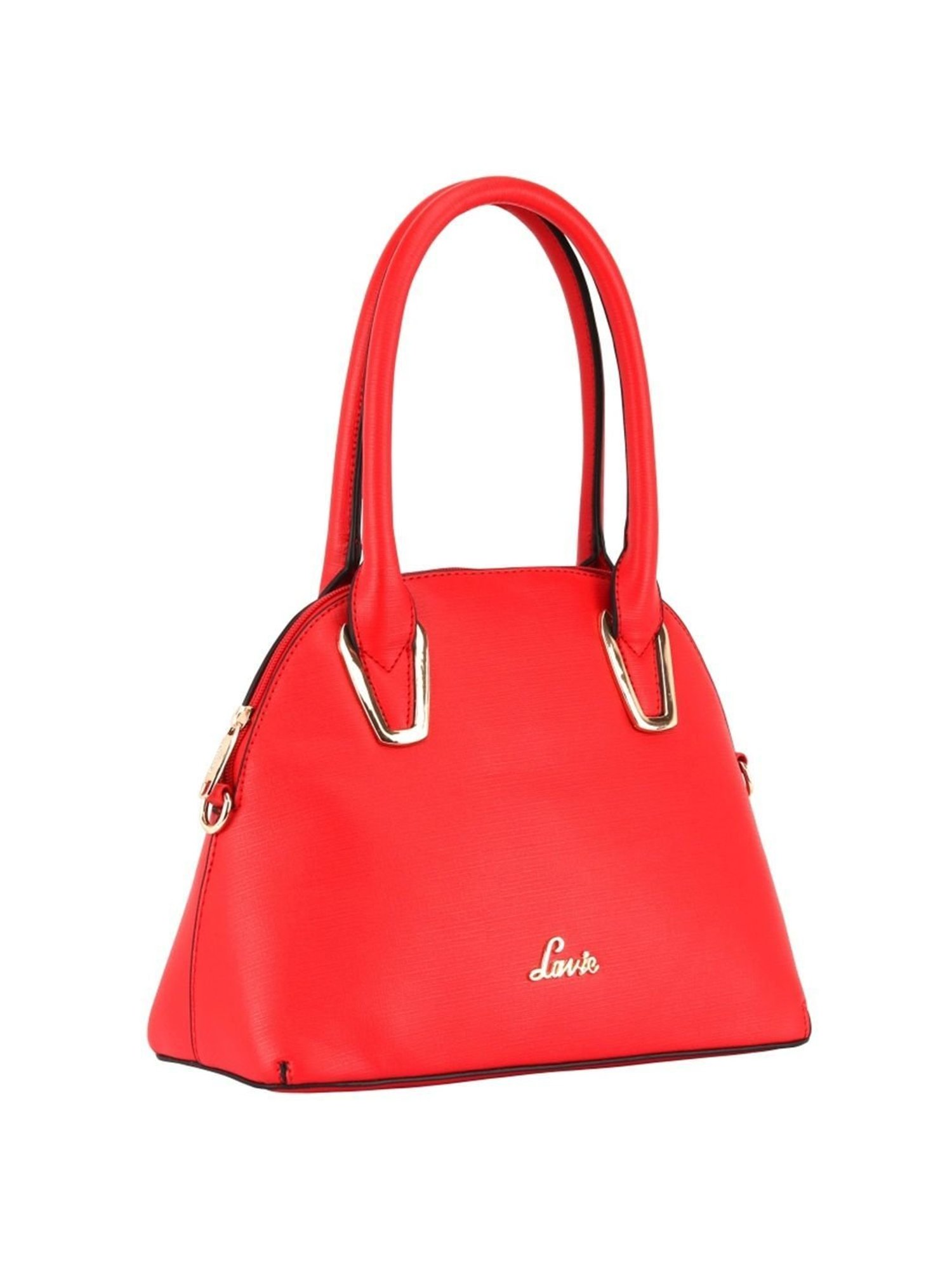 Lavie Ketamine Red Solid Medium Handbag