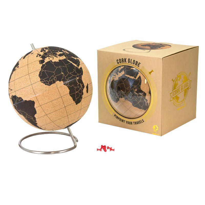 10" Cork World Globe - Suck UK