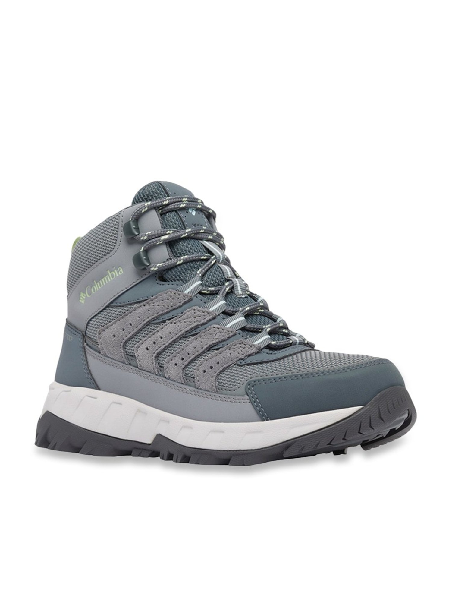 Columbia Women's STRATA TRAIL MID WP Grey Outdoor Shoes