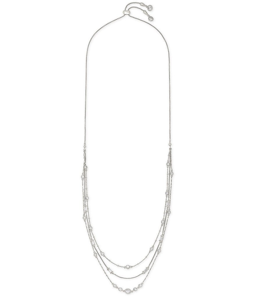 Kendra Scott Rina Multi Strand Necklace In Lustre Glass