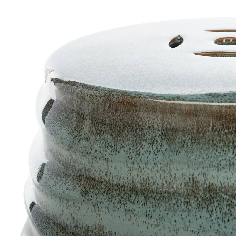 Kita Garden Stool - Reactive Blue - Safavieh