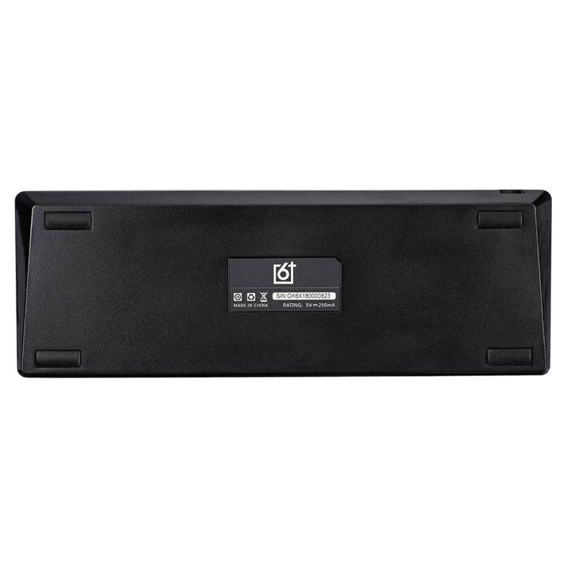 Geek Customized GK61 Hot Swappable RGB Keyboard Customized Kit PCB Mounting Plate Case -