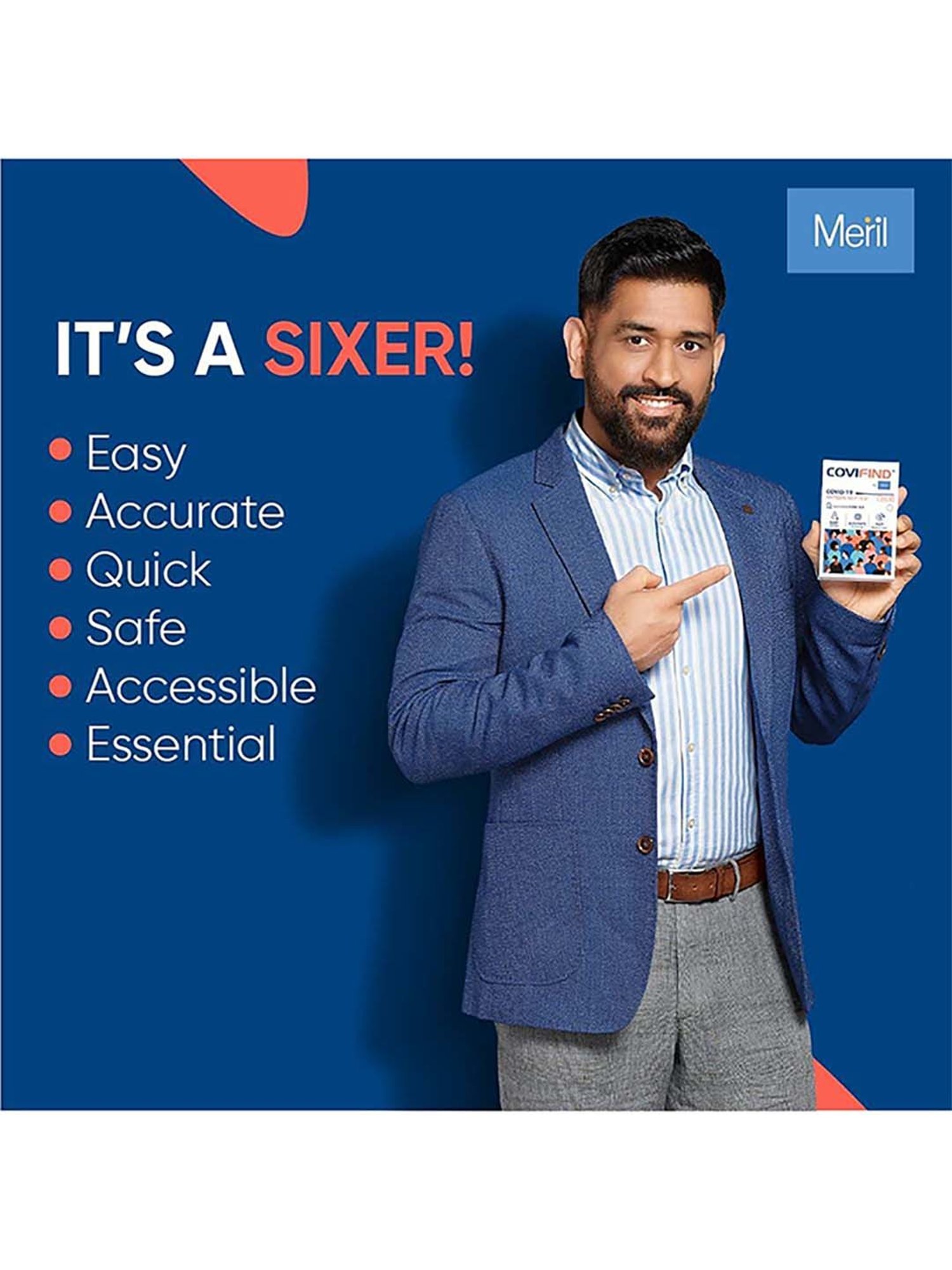 CoviFind Covid19 Rapid Antigen and Covid Test Kit ICMR Approved - Pack of 10