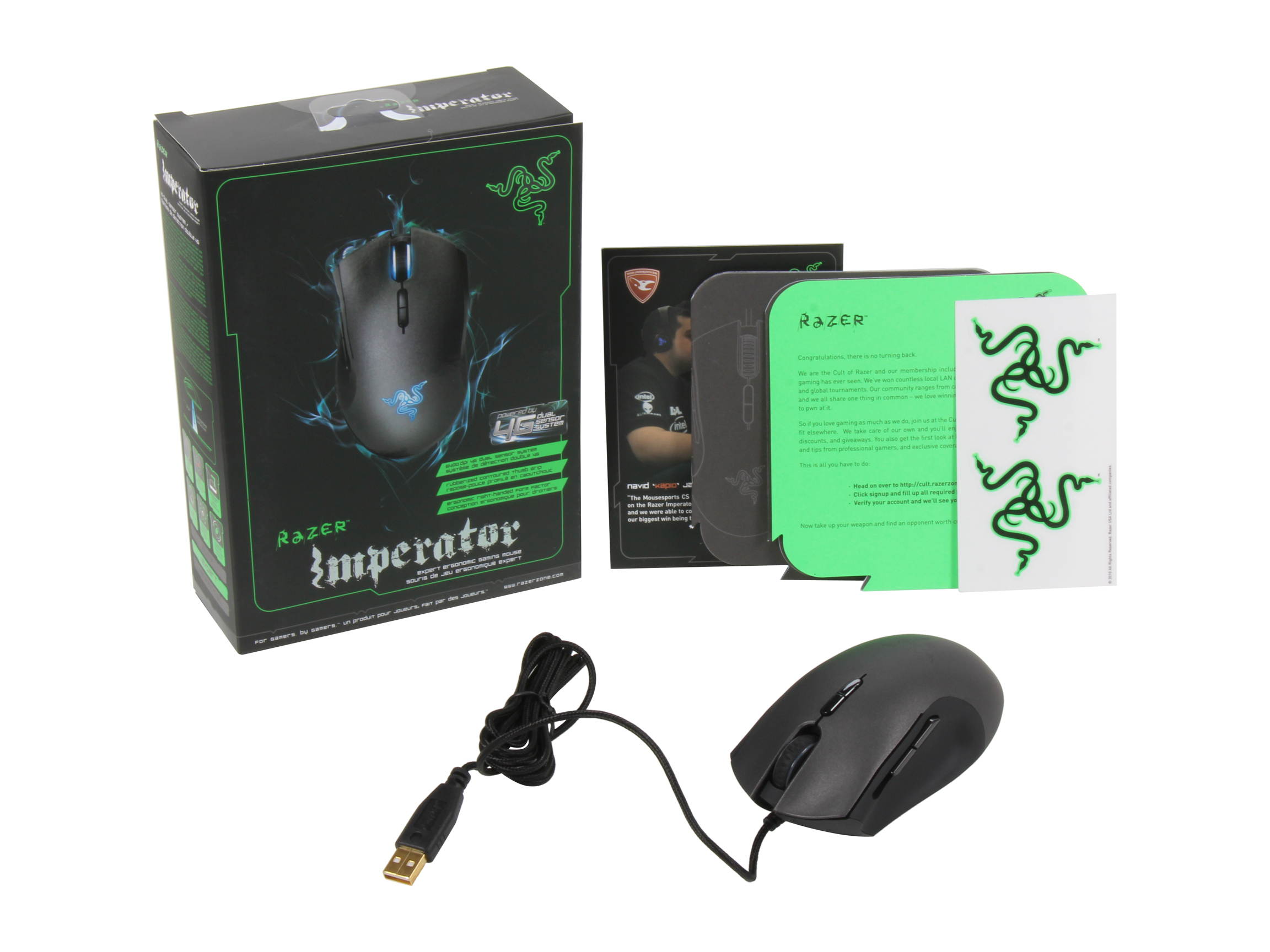 RAZER Imperator USB Wired Ergonomic Gaming Mouse