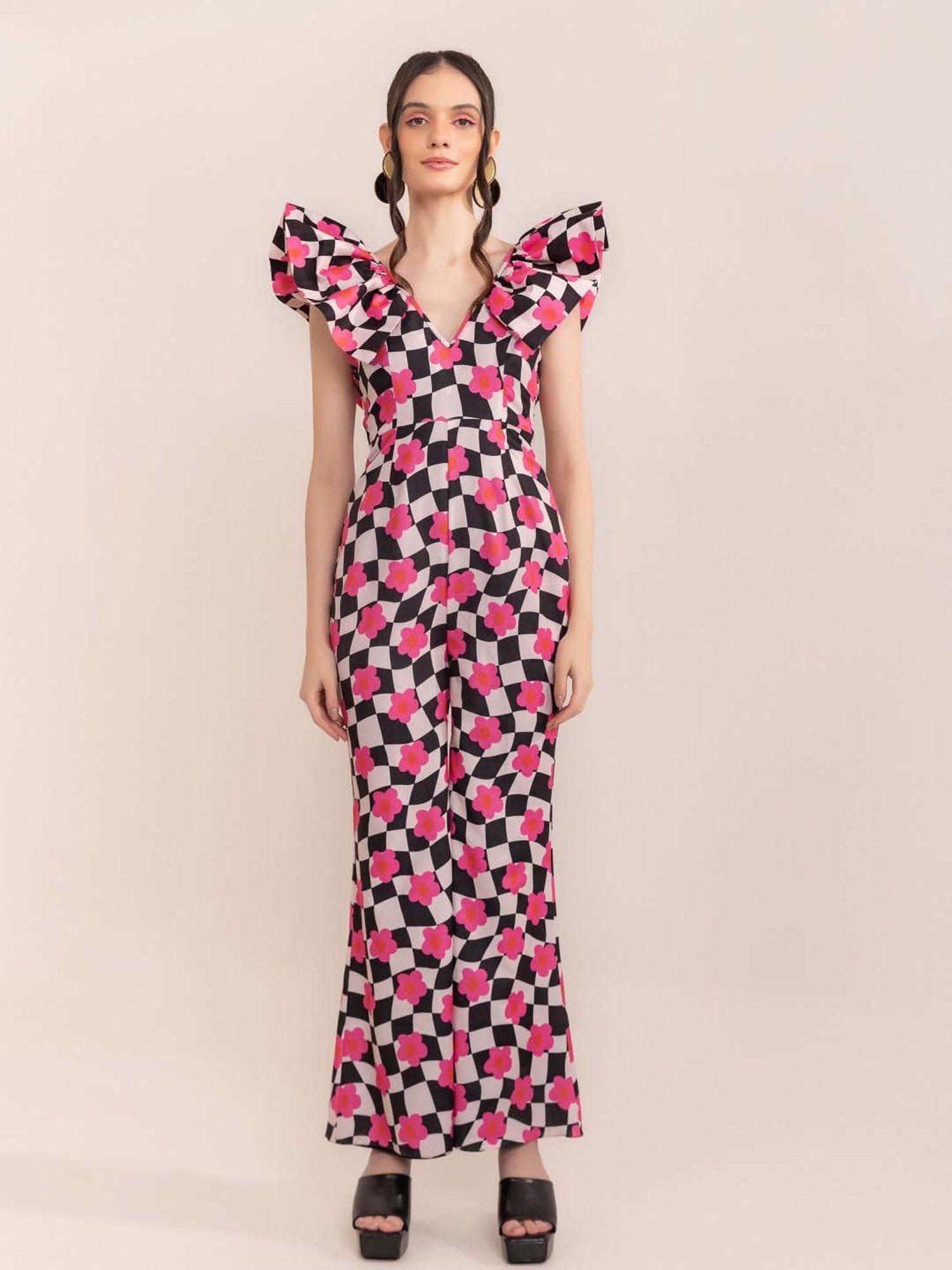 KAORI BY SHREYA AGARWAL Multicolored Printed Jumpsuit