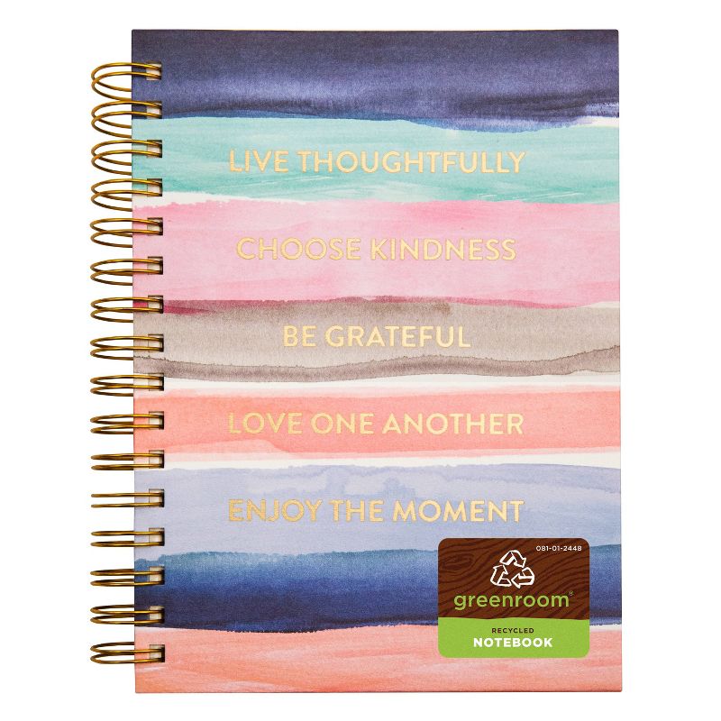 Hard Cover Lined Journal Multicolor- Greenroom