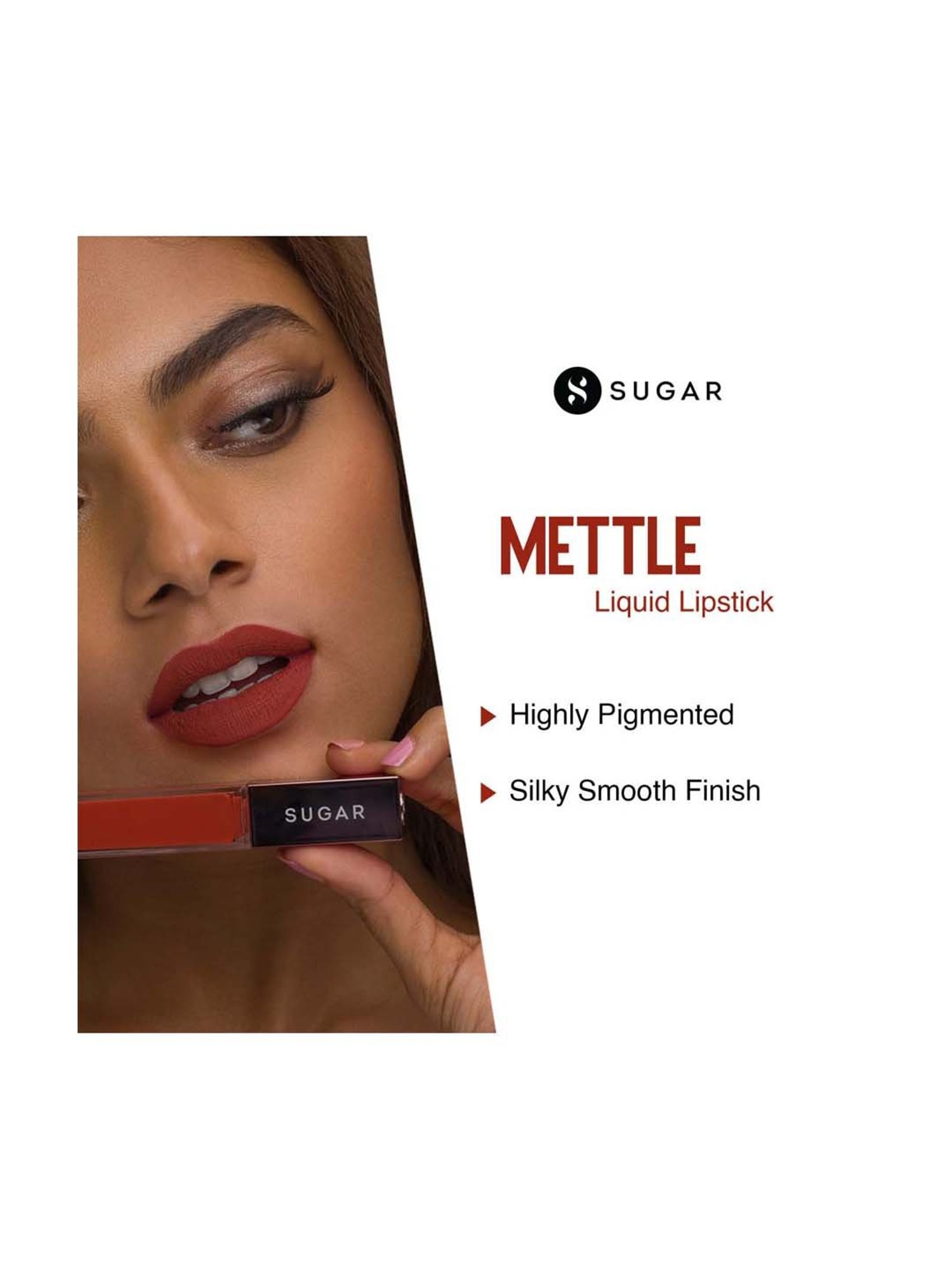 SUGAR Cosmetics Mettle Liquid Lipstick 11 Rigel 7 ml