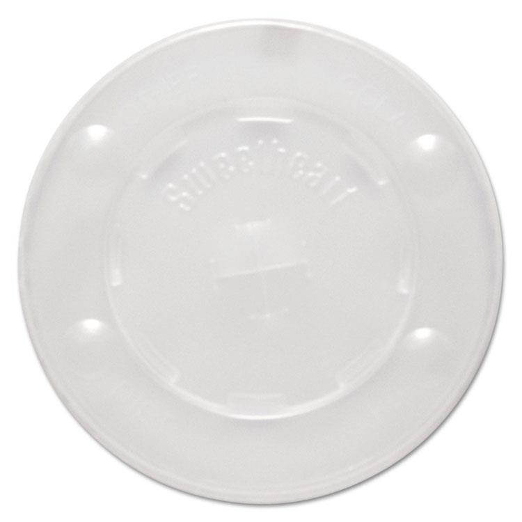 Solo Cup - L12BLN-0100 - Polystyrene Cold Cup Lids, 12oz Cups, Translucent, 125/Pack, 16 Packs/Carton