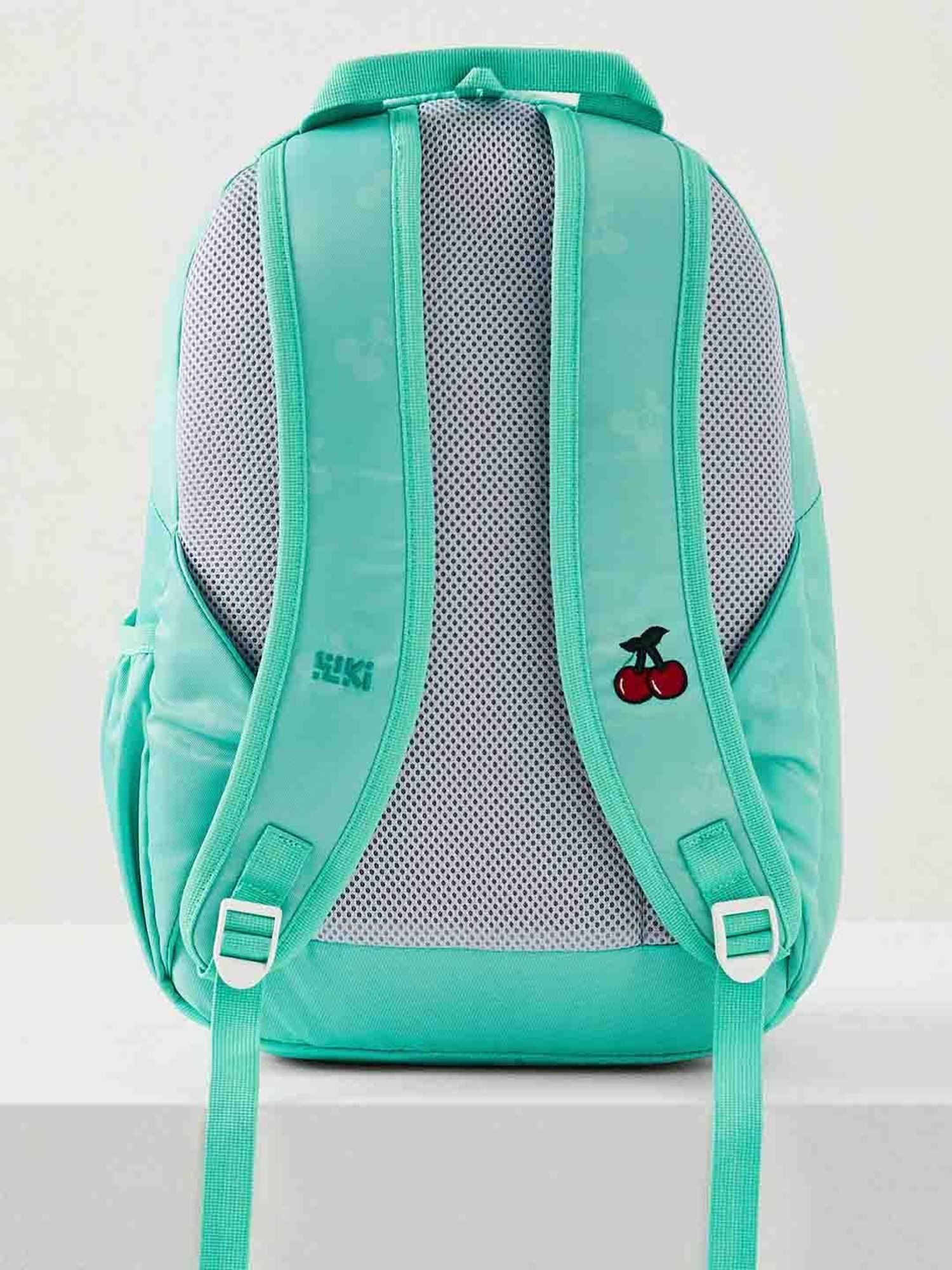 Wiki Back to School 1 Green Polyester Printed Backpack - 22 Ltrs