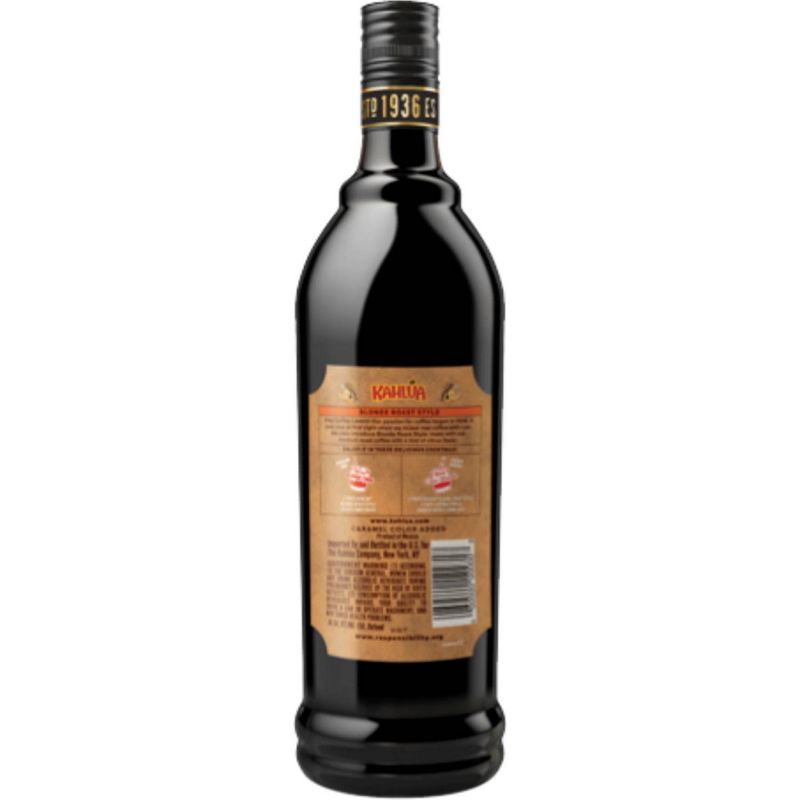 Kahlua Blonde Roast Style Rum & Coffee Liqueur - 750ml Bottle