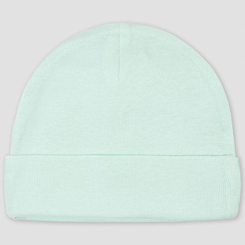 Gerber Baby Girls' 5pk Rainbow Caps - Green