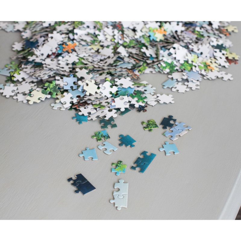 Toynk Bob Ross Trapper's Cabin Nature Puzzle | 1000 Piece Jigsaw Puzzle