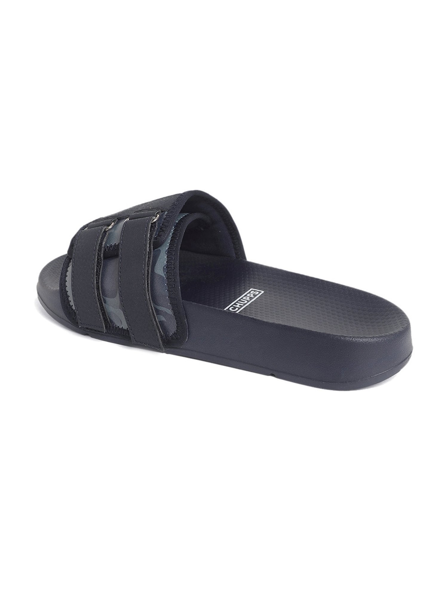 Chupps Men's Navy Slides