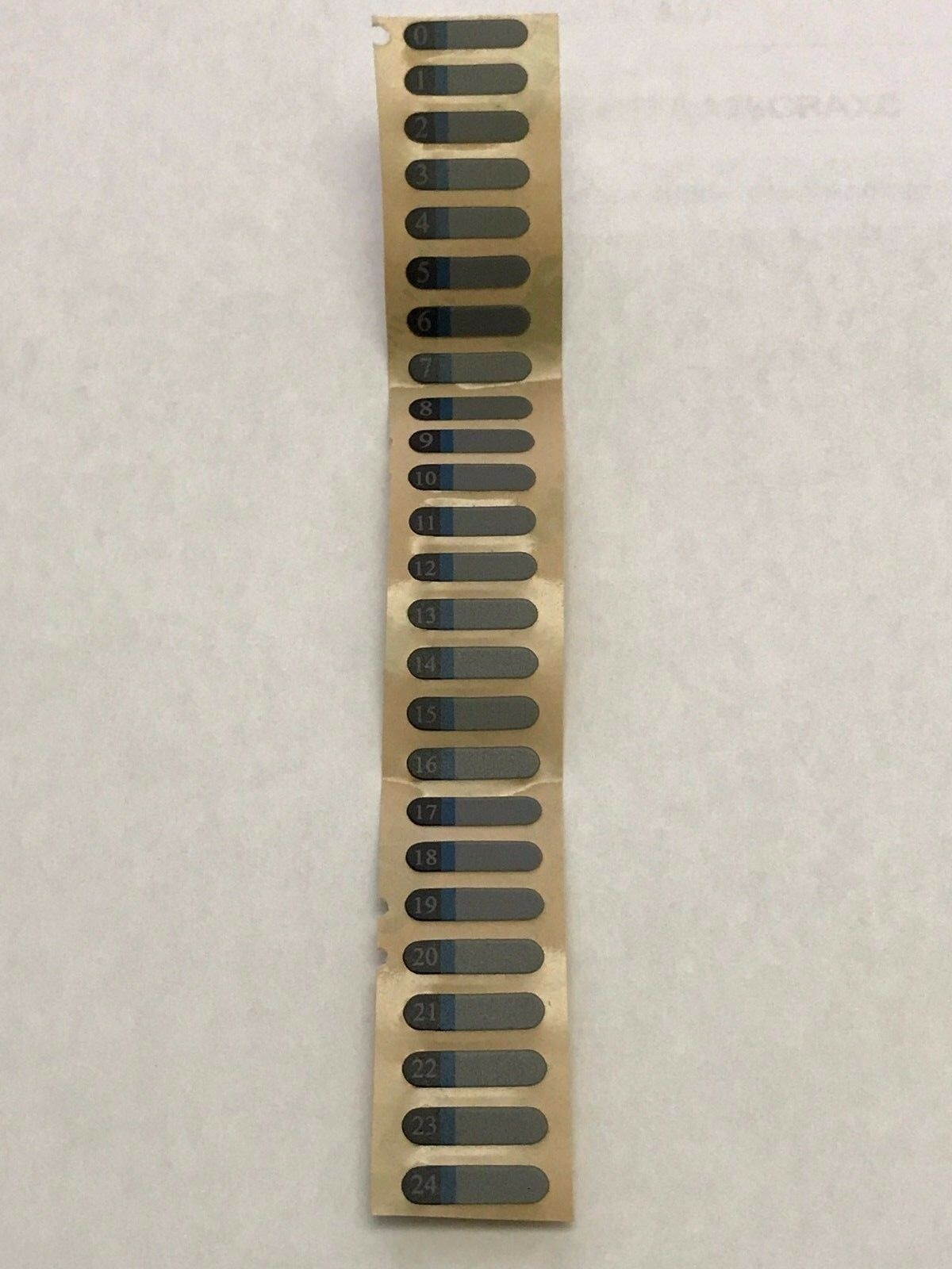 ?NEW? 25 labels for SuperMicro MCP-220-00024 Hot Swap Hard Drive Trays