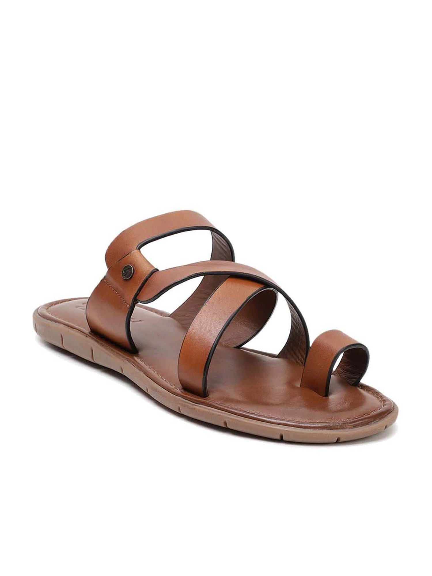Gabicci Men's Tan Toe Ring Sandals