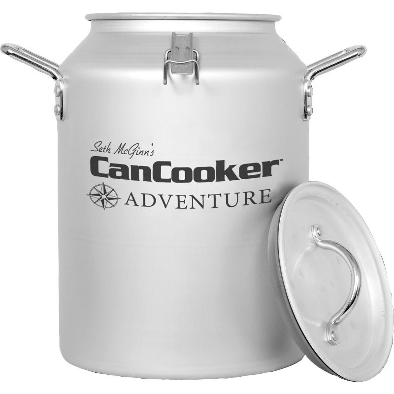 CanCooker Adventure Multipurpose Outdoor Camping Home Convection Steam Cooker, 4 Gallons and Recipe Cookbook Volume 2