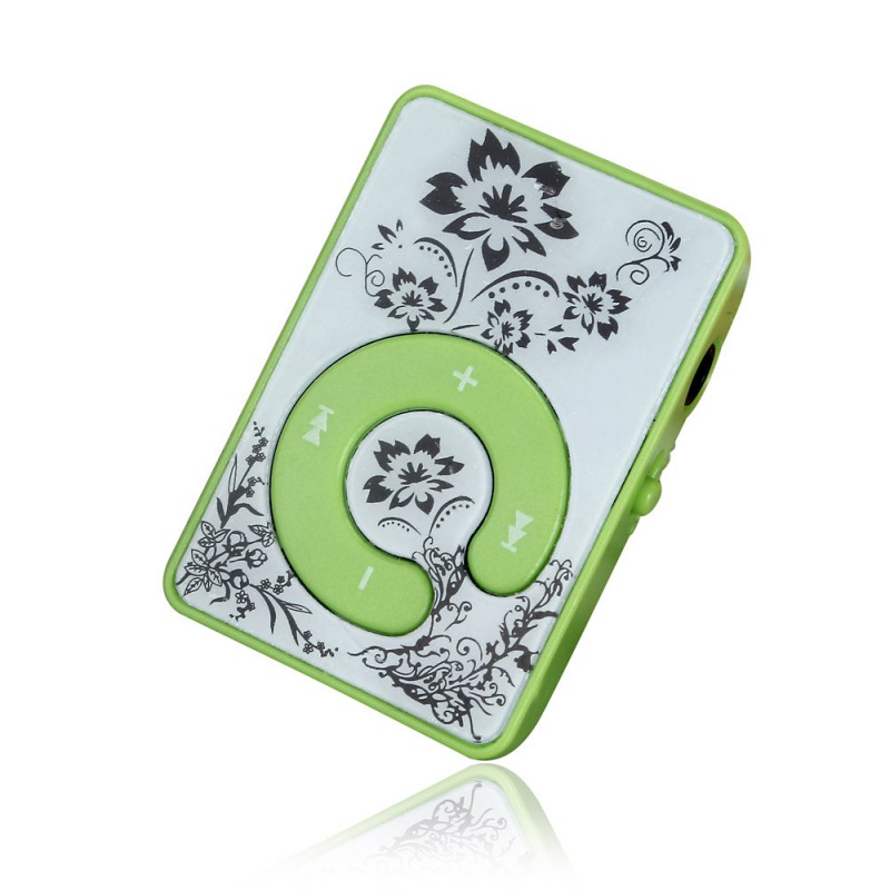Mini Mirror Clip USB Digital Mp3 Music Player Card(package without )