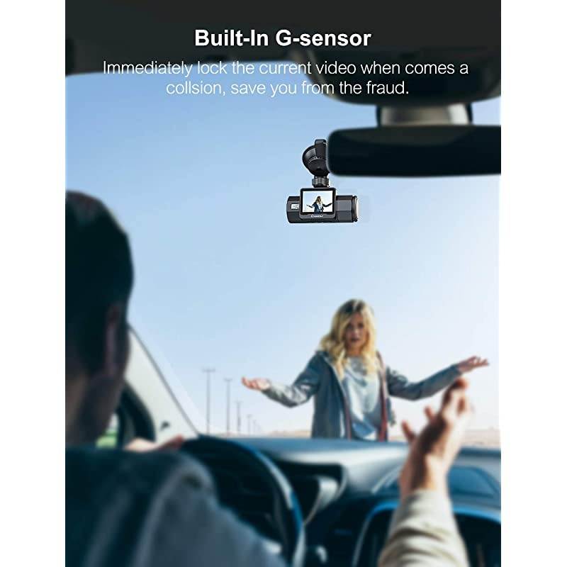 Dashcams for Cars |  Dash Cam 1080P HD | 170&deg; Car Dash Camera | Dashboard Camera | Video Recorder for Cars | Super Night Vision DVR | Parking Mode | G-Sensor | HDR | Loop Recording