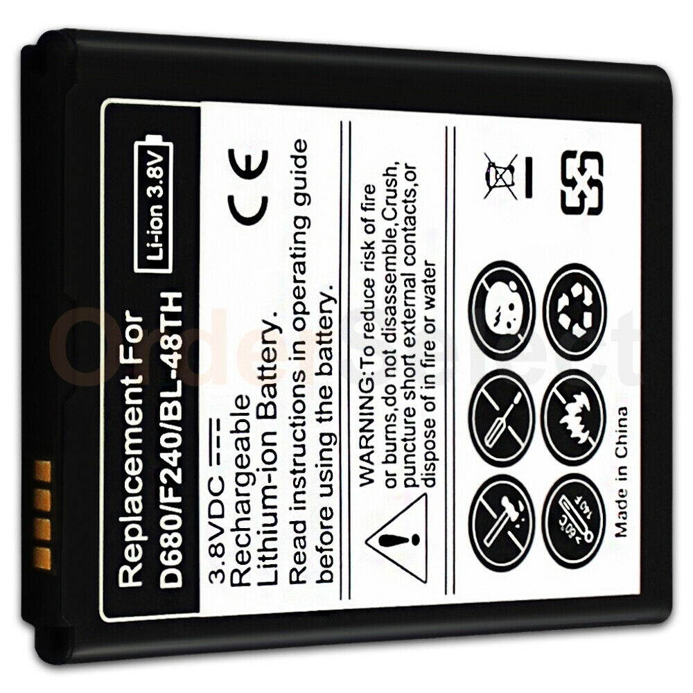 NEW Replacement Long Lasting Battery 3140mAh for LG Optimus G Pro E980 - BL-48TH
