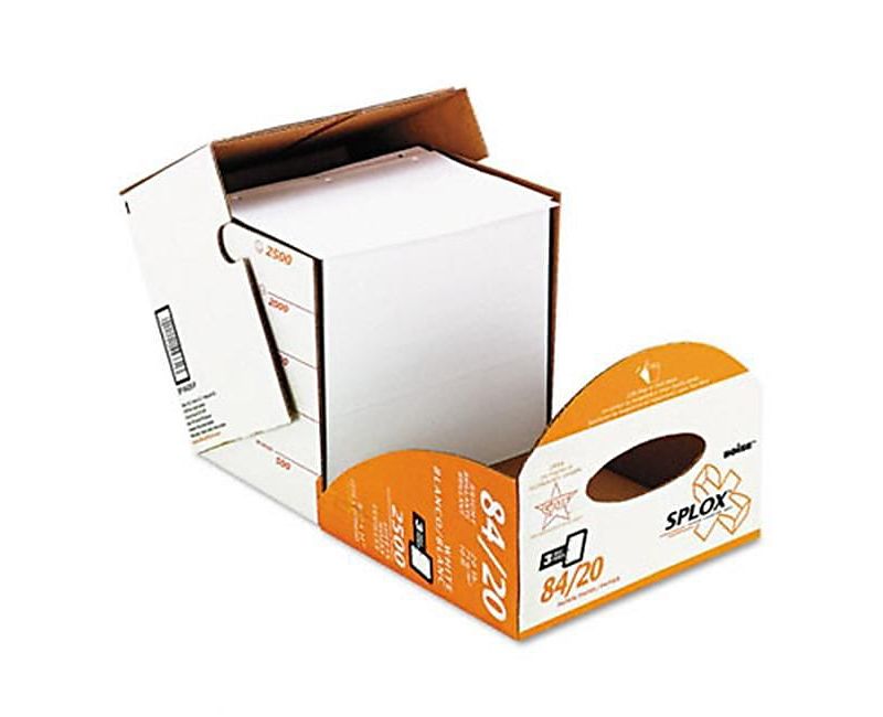 Boise X-9 SPLOX Multi-Use Copy Paper 3-Hole 92 Bright 20lb 8.5x11 White 2500/CT SP8420P