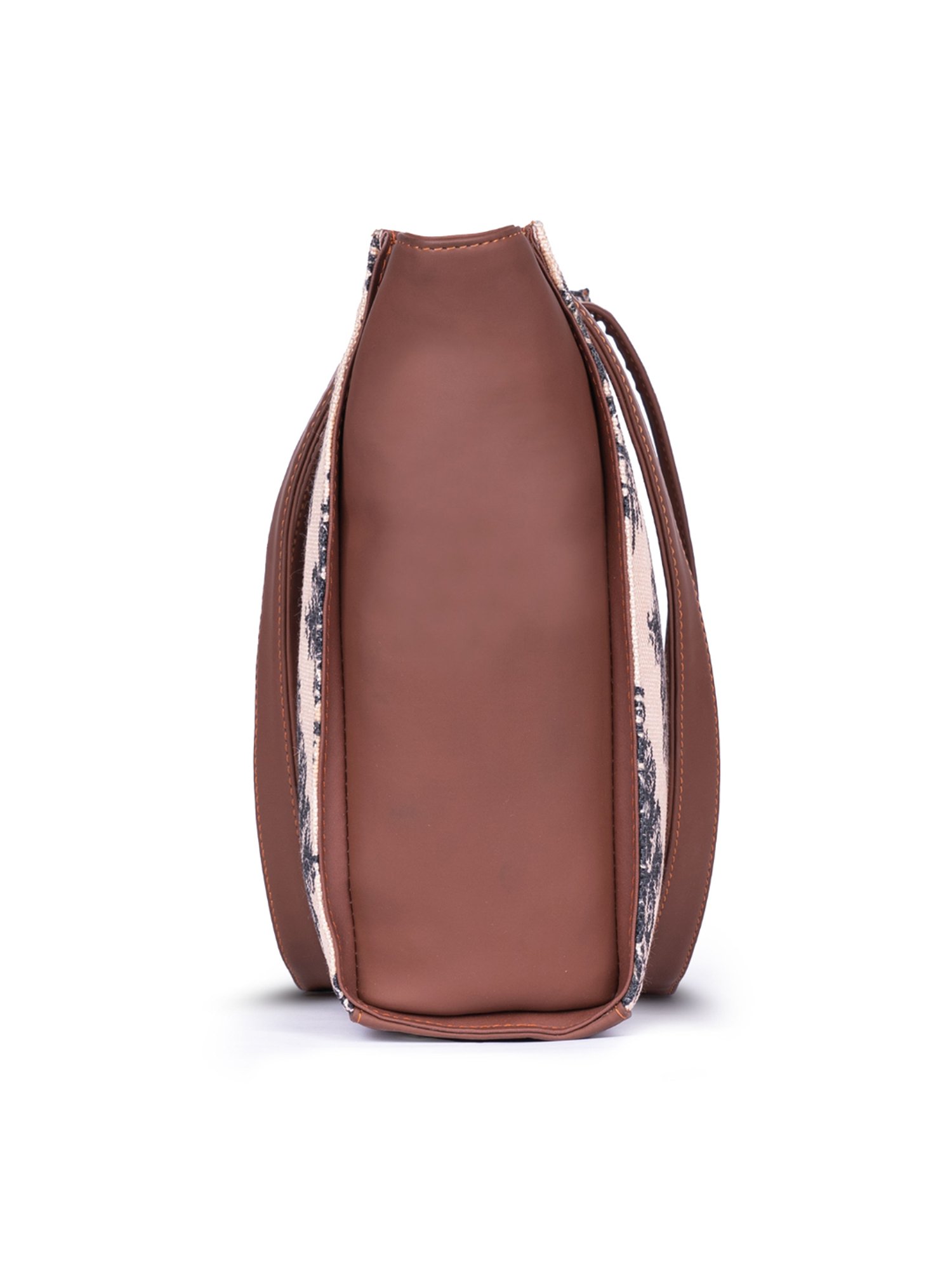 ZOUK Mughal Motif Multicolour Printed Tote Handbag