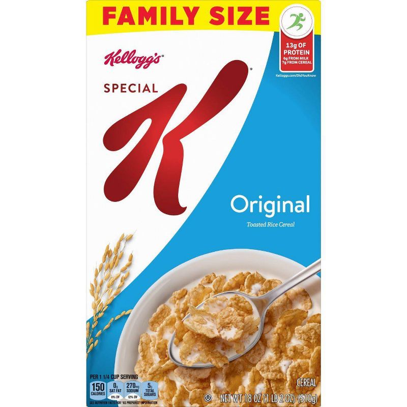 Special K Original Breakfast Cereal - 18oz - Kellogg's