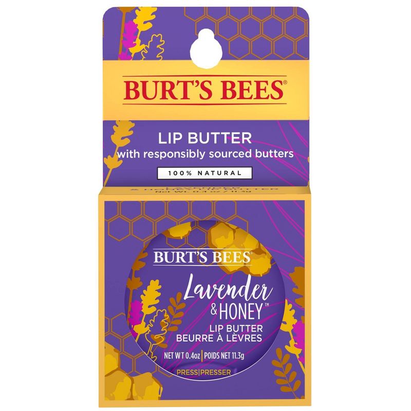 Burt's Bees Lip Butter - Lavender and Honey - 0.4oz