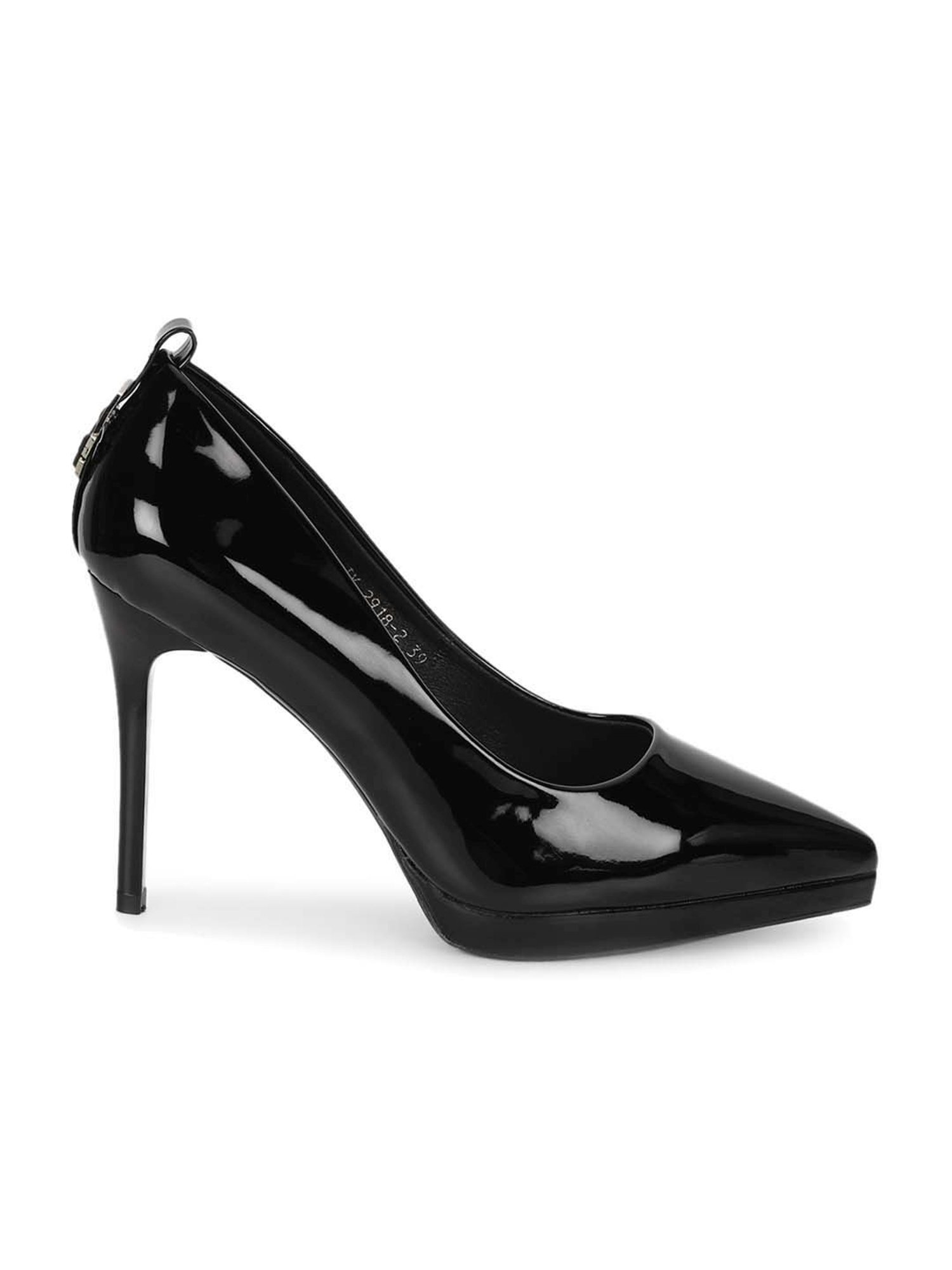 Truffle Collection Women's Black Stiletto Pumps