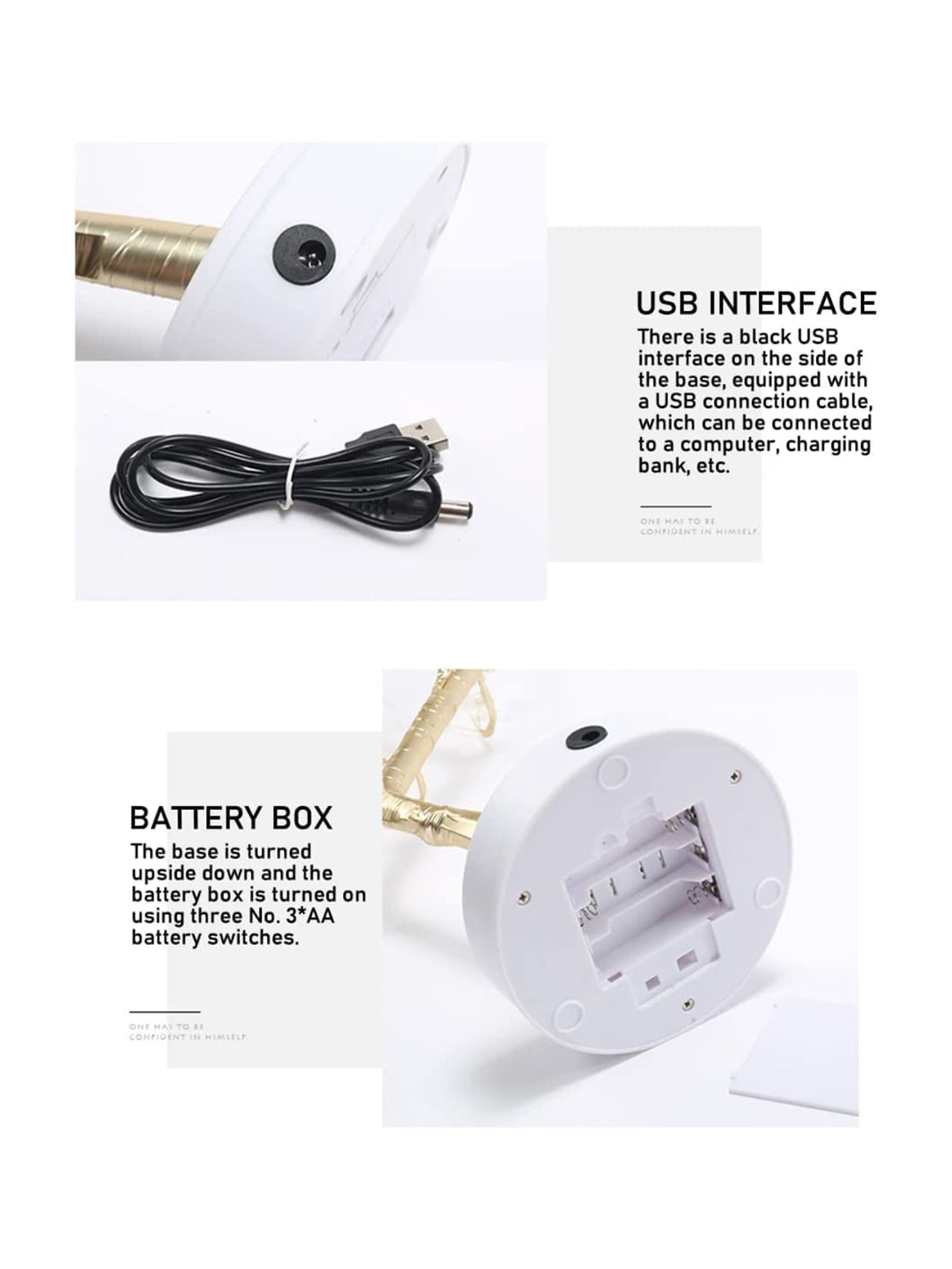 Xergy 20 inch Tabletop Bonsai Tree Light with 24 Golden Leaf Spirit Tree Lamp (Warm white)