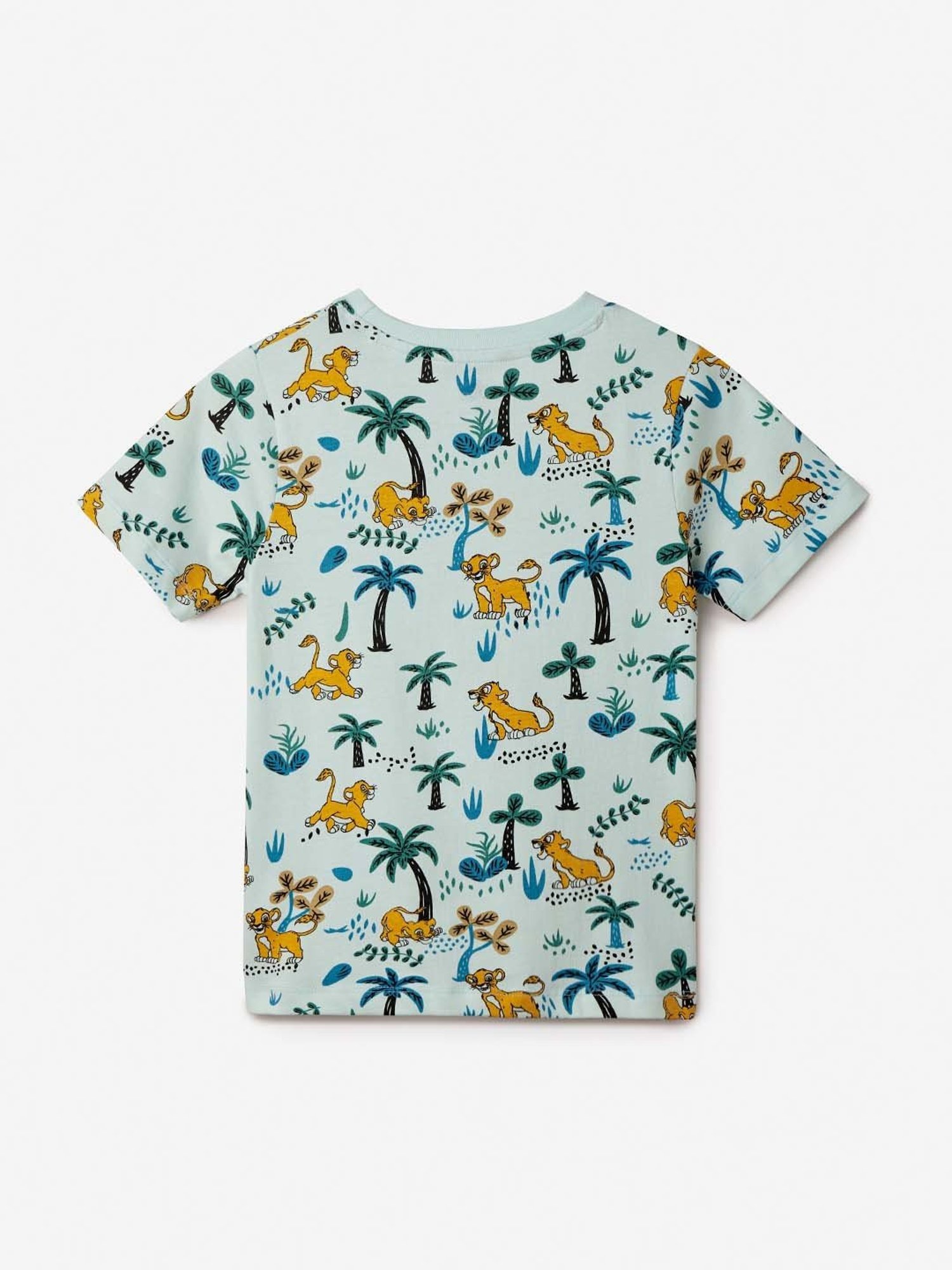 The Souled Store Kids Multicolor Cotton Printed Lion King T-Shirt